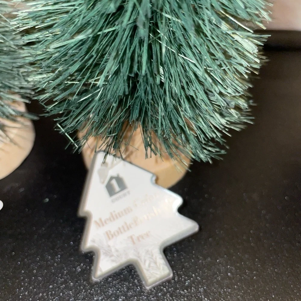 4 medium bottle brush trees -target bullseye